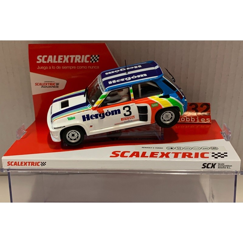 SLOT CAR SCX SCALEXTRIC U10523S300 RENAULT 5 TURBO -3 HERGOM J.PURAS-P.CASAR