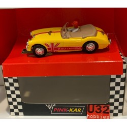 SLOT CAR PINK KAR CC21 AUSTIN HEALEY 3000 UK SLOT CAR FESTIVAL 2016 LIMITED ED.