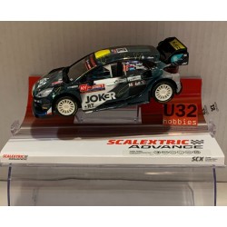 SLOT CAR SCX SCALEXTRIC ADVANCE E10534S300 FORD PUMA WRC -28 JOKER A.HELLER