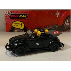 SLOT CAR PINK KAR CV058 VW VOLKSWAGEN BEETLE ESCARABAJO CABRIO MILITAR