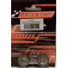 SCALEAUTO SC-2634P RUEDA ESPUMA 24.5x13mm LLANTA 19mm EJE 3mm ALIG. PROCOMP 2