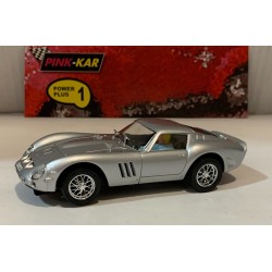 SLOT CAR PINK KAR CV056 FERRARI 250 GTO MATRICULA RARA 1962 PLATA