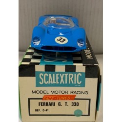 SLOT CAR SCX SCALEXTRIC EXIN C-41 FERRARI GT 330 RACE TUNED AZUL