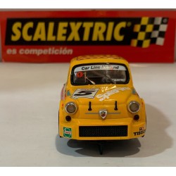 SLOT CAR SCX SCALEXTRIC 6146 SEAT FIAT 600 ABARTH -5 TISSOT