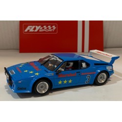 SLOT CAR FLY A2044SP BMW M1 -3 RALLY VORDERPFALZ 1982 SERIE SPORT