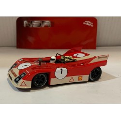 SLOT CAR NSR 0359SW PORSCHE 908/3 -1 TARGA FLORIO 1973 TOBLERONE