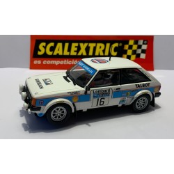 SLOT CAR SCX SCALEXTRIC 6386 TALBOT SUNBEAM LOTUS -16 HENRI TOIVONEN-PAUL WHITE