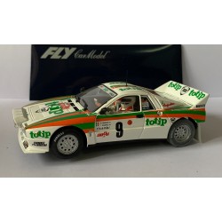 SLOT CAR FLY 88151 A-992 LANCIA 037 -9 RALLY MONTE CARLO 1984 TOTIP M.BIASION