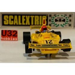 SLOT CAR SCX SCALEXTRIC EXIN C-4052 FERRARI 312 B3 -12 F1 '74 AMARILLO REGAZZONI