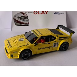 SLOT CAR FLY 99041 BMW M1 -81 NORISRING 1979 CLAY REGAZZONI