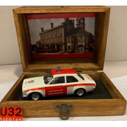 SLOT CAR BUM SLOT 2289 FORD ESCORT MKI CHIEF FIRE BRIGADE LTED.ED 12 UN.