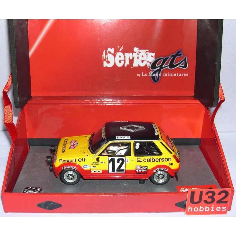 LE MANS MINIATURES GTS13200312M RENAULT 5 ALPINE Gr.2 CALBERSON -12 G.FREQUELIN