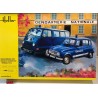 HELLER 50325  KIT 1/24 SET GENDARMERIE RENAULT ESTAFETTE + RENAULT 4TL