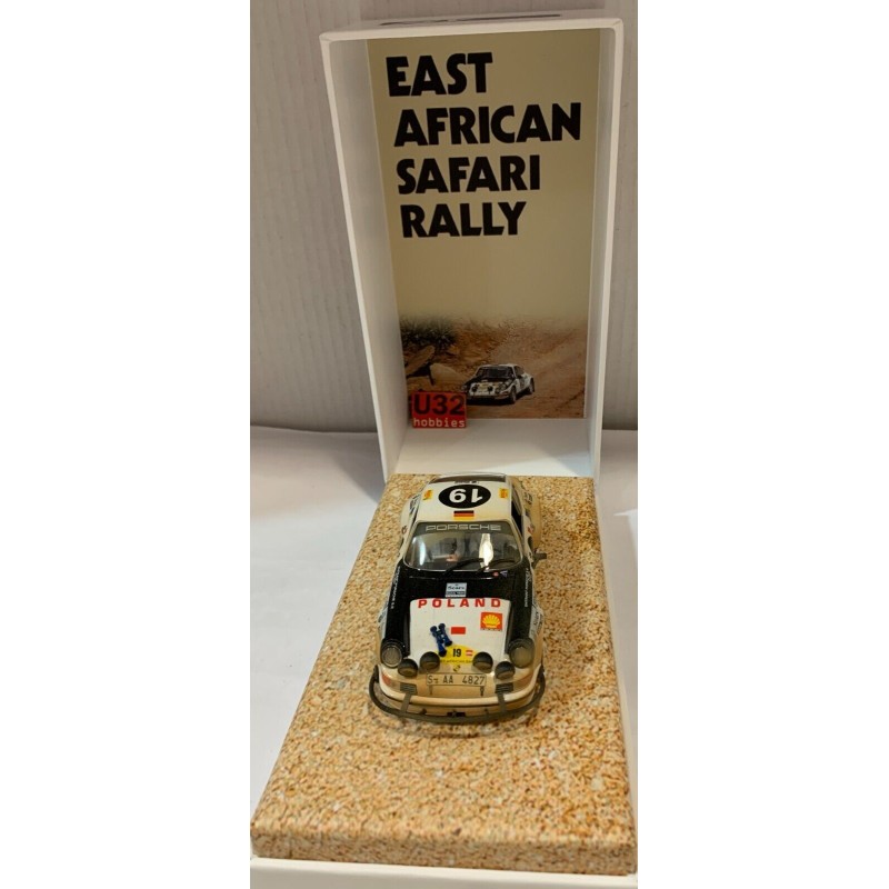 SLOT CAR FLY E2053AR PORSCHE 911 -19 RALLY SAFARI 1971 ZASADA-BIEN EFECTO SUCIO