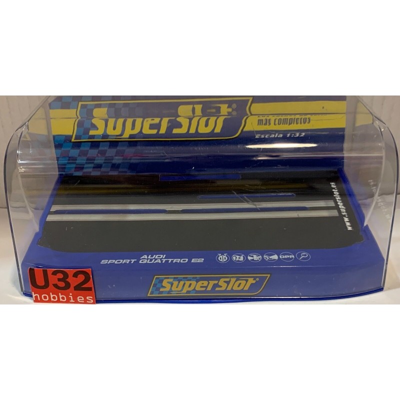 SUPERSLOT H3634 AUDI SPORT QUATTRO 1992 RAC MIKKOLA CAJA BOX VACIA SCALEXTRIC UK