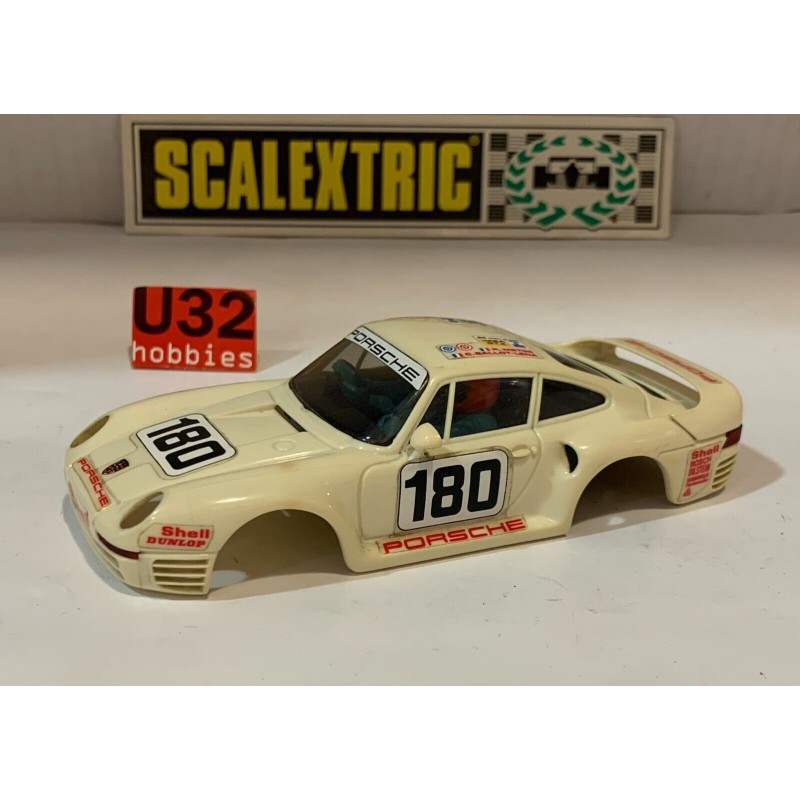 SCALEXTRIC EXIN CARROCERIA PORSCHE 959 -180 BLANCO