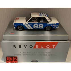 SLOT CAR REVOSLOT RS-0240 DATSUN 510 -66 BRE SCCA TRANS-AM 1972 PETER GREGG