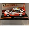 SLOT CAR SCALEAUTO SC-6285R MITSUBISHI LANCER EVO V -1 CATALUNYA 1998 T.MAKINEN