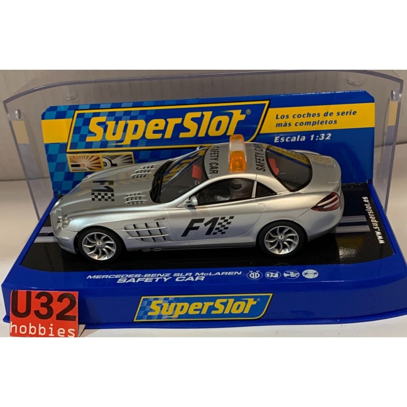 SLOT CAR SCX SUPERSLOT H2756 MERCEDES BENZ SLR McLAREN F1 SAFETY  SCALEXTRIC UK