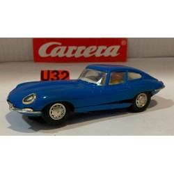 SLOT CAR CARRERA UNIVERSAL 40425 JAGUAR E TYPE AZUL