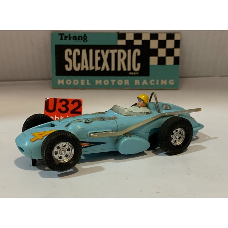 SLOT CAR TRIANG SCALEXTRIC C-79 OFFENHAUSER -1 FORMULA INDY FRONT ENGINE AZUL