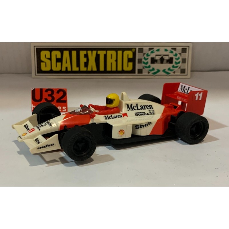 SLOT CAR SCX SCALEXTRIC EXIN C-8326 McLAREN MP4/4 -11 F1 1988 A.SENNA