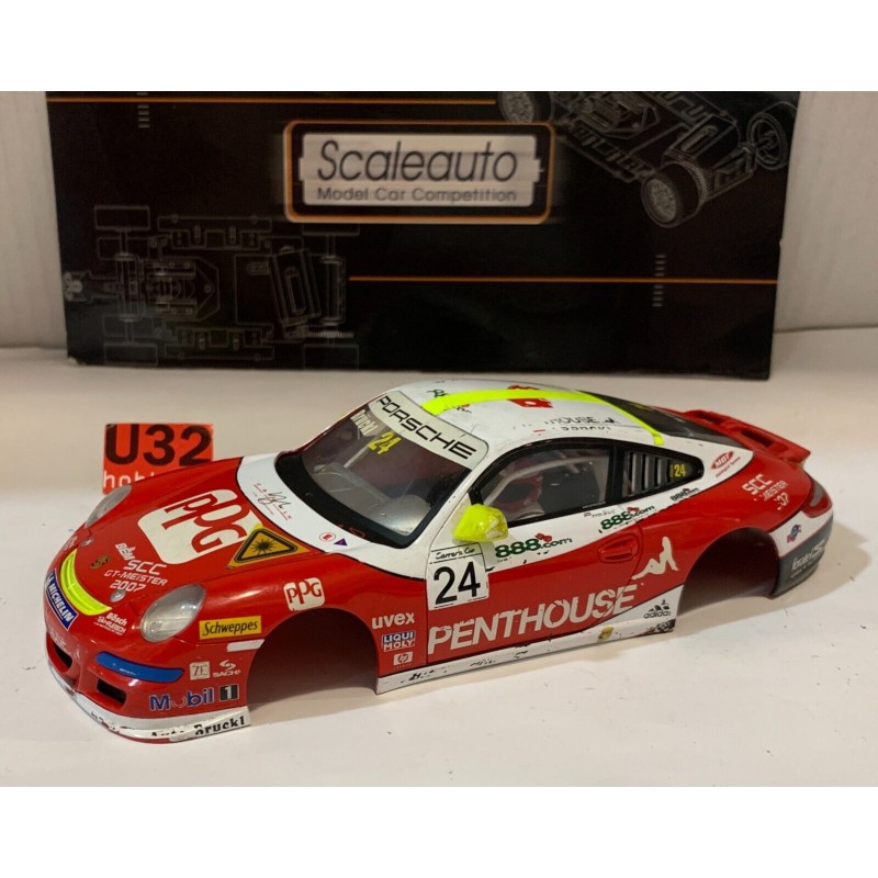 SLOT CAR SCALEAUTO CARROCERIA 1/24 PORSCHE 911 GT3 -24