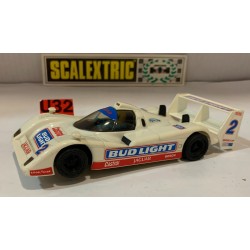 SLOT CAR SCX SCALEXTRIC EXIN TYCO SRS-2 9317 JAGUAR XJR 14 -2 BUD LIGHT