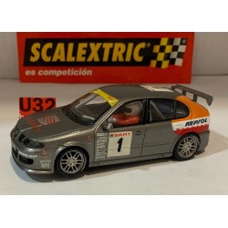 SLOT CAR SCX SCALEXTRIC 6093 SEAT LEON -1 COPA LEON 2002