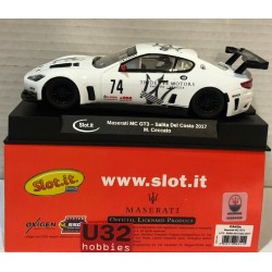 SLOT CAR SLOT.IT CA43A MASERATI MC GT3 -74 SALITA DEL COSTO 2017 M.CECCATO