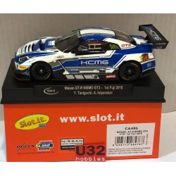 SLOT CAR SLOT.IT CA49B NISSAN GT-R NISMO GT3 -18  1ST FUJI 2018 Y.TANIGUCHI