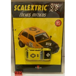 SLOT CAR SCX SCALEXTRIC ALTAYA COCHES MITICOS RENAULT 5 COPA -22 4 FASCICULOS