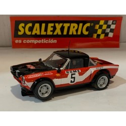 SLOT CAR SCX SCALEXTRIC 6486 FIAT 124 SPYDER -5 RALLY MONTE CARLO R.PINTO