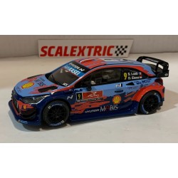 SLOT CAR SCX SCALEXTRIC U10500S300 HYUNDAI i-20 WRC -9 TURKIYE S.LOEB-D.ELENA