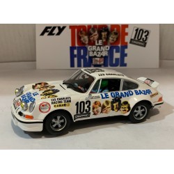 SLOT CAR FLY A2052 PORSCHE 911 SC -103 TOUR AUTO 1973 GRAND BAZAR H.BAYARD