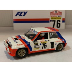 SLOT CAR FLY A2068 RENAULT 5 TURBO -76 RALLY MONTE CARLO 1982 R.TOUREN-J.L.ALRIC