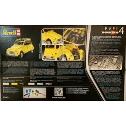 REVELL 05663 KIT 1/24 CITROEN 2CV 007 FOR YOUR EYES PINTURAS Y PEGAMENTO INCLUID