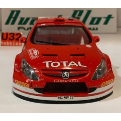 SLOT CAR AVANT SLOT CARROCERIA 1/24 PEUGEOT 307 WRC -7 GRONHOLM  SIN EL COPKIT