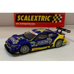 SLOT CAR SCX SCALEXTRIC A10214S300 MERCEDES C-COUPE AMG DTM -2 EURONICS PAFFETT