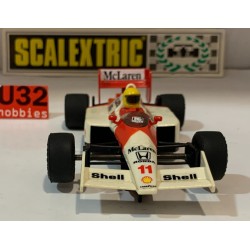 SLOT CAR SCX SCALEXTRIC EXIN C-8326 McLAREN MP4/4 -11 F1 1988 A.SENNA