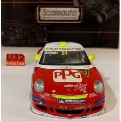 SLOT CAR SCALEAUTO CARROCERIA 1/24 PORSCHE 911 GT3 -24