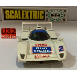 SLOT CAR SCX SCALEXTRIC EXIN TYCO SRS-2 9317 JAGUAR XJR 14 -2 BUD LIGHT