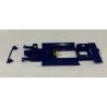 U3D CHASIS 3D AUDI QUATTRO EN LINEA  AZUL SCALEXTRIC