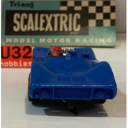 SLOT CAR SCX TRIANG SCALEXTRIC C-21 COUGAR SPORTS -1 AZUL TIPO 1