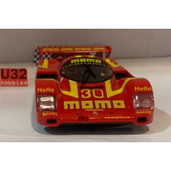 SLOT CAR BRM-004 1/24 PORSCHE 962C  -30 MOMO GIANPIERO MORETTI