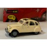 SLOT CAR PINK KAR CV053 CITROEN 2 CV 1974 TECHO ABIERTO MARFIL