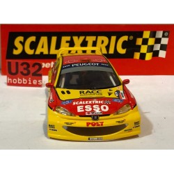 SLOT CAR SCX SCALEXTRIC CARROCERIA PEUGEOT 206  -29 P Y R DOMINGO-GARDUÑO