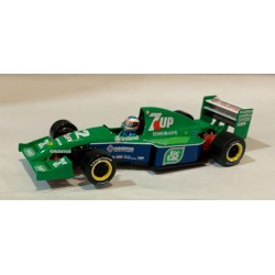 SLOT CAR SCALEAUTO SC-6340 JORDAN FORD 191 -32 F1  1991 SEVEN UP  M.SCHUMACHER