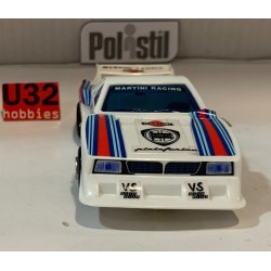 SLOT CAR POLISTIL A125 LANCIA BETA MONTECARLO -698 MARTINI RACING