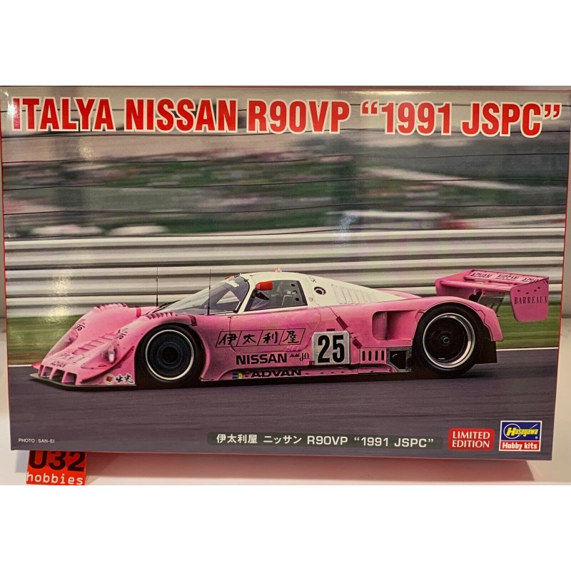 HASEGAWA 20462 KIT 1/24 ITALYA NISSAN R90VP 1991 JSPC